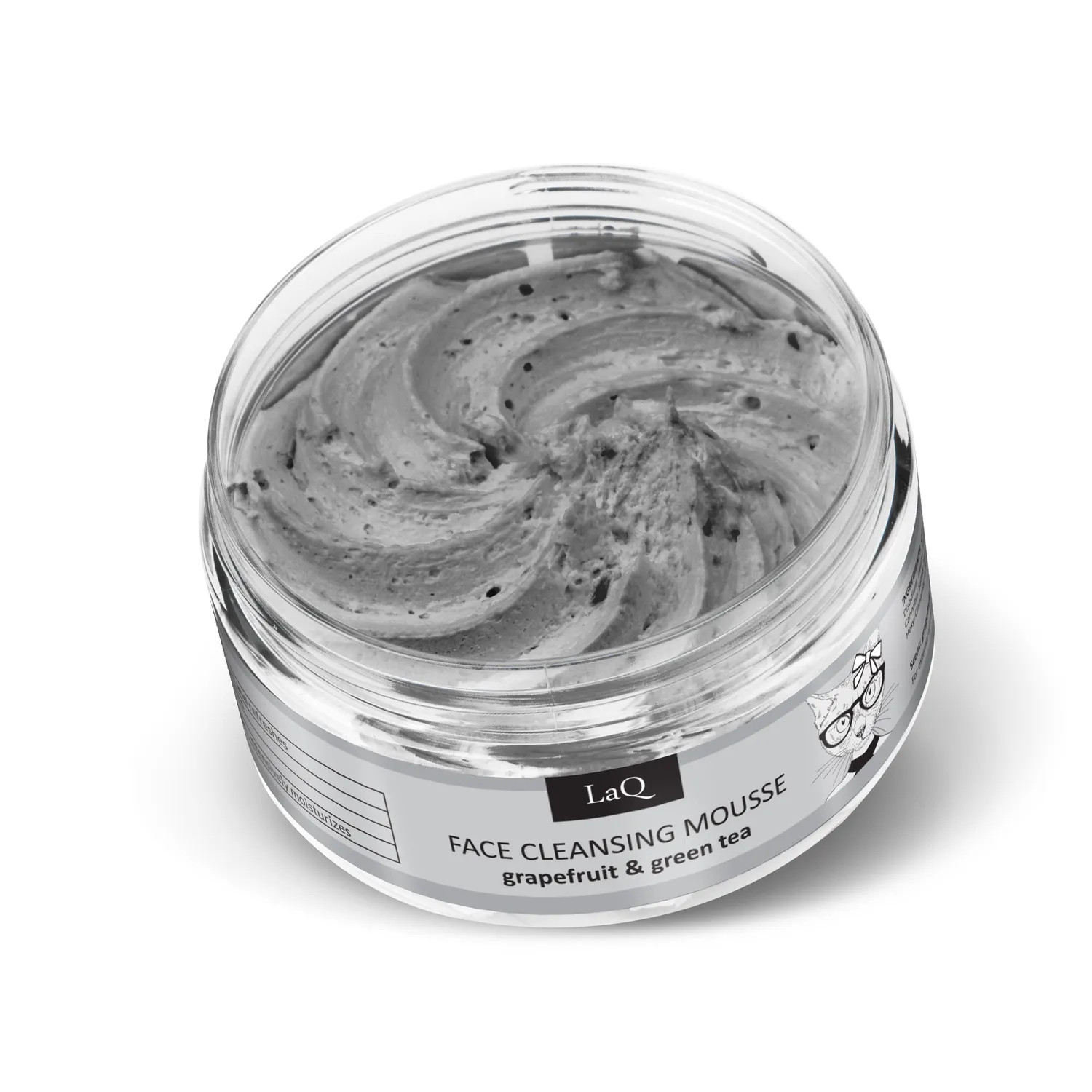 LaQ Green Tea Grapefruit mousse nettoyante visage 40 g