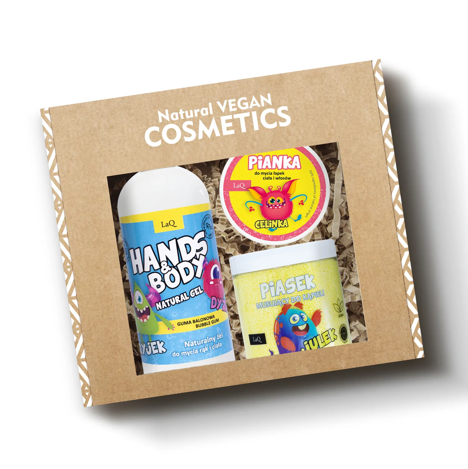 LaQ Soap Patrol coffret enfant banane bubble-gum