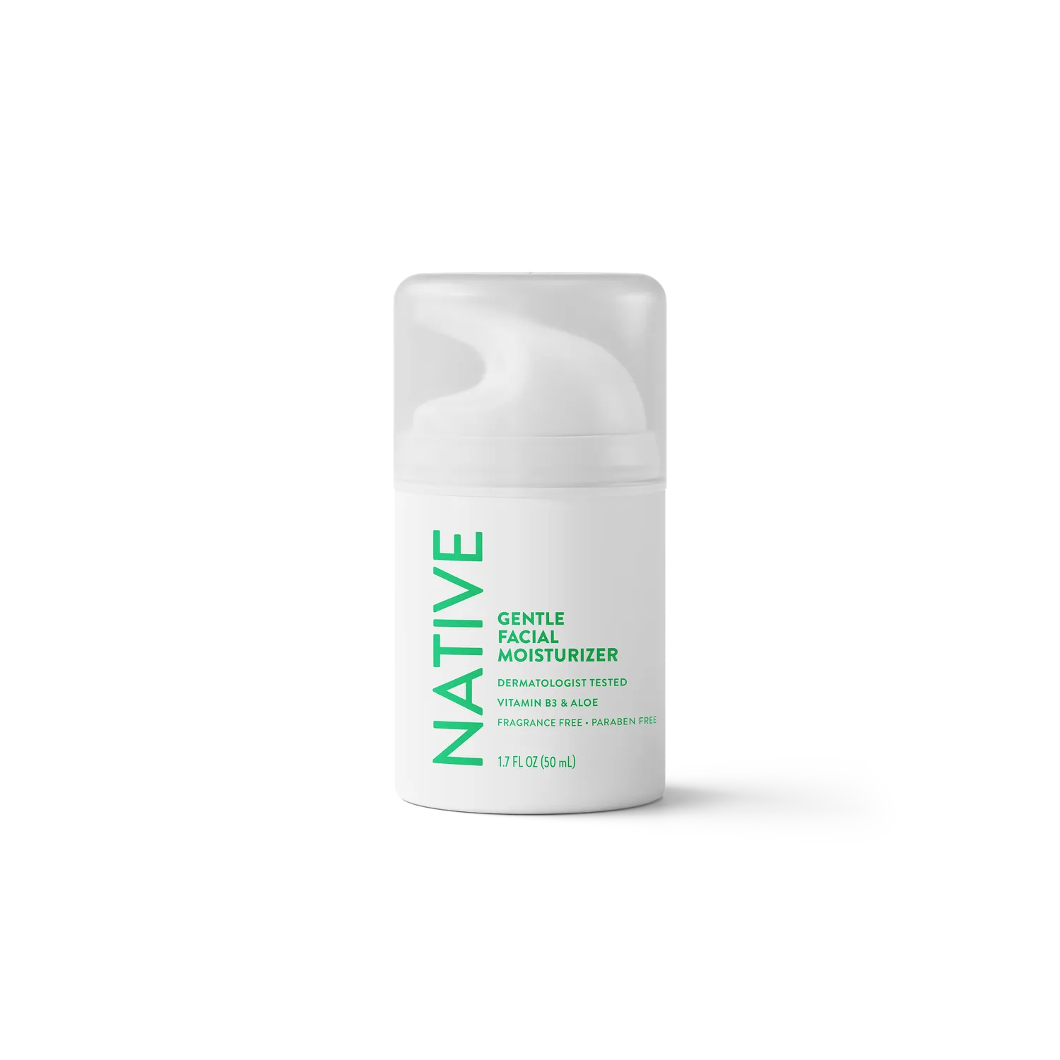 Native crème visage hydratante 1,7 oz sans parfum