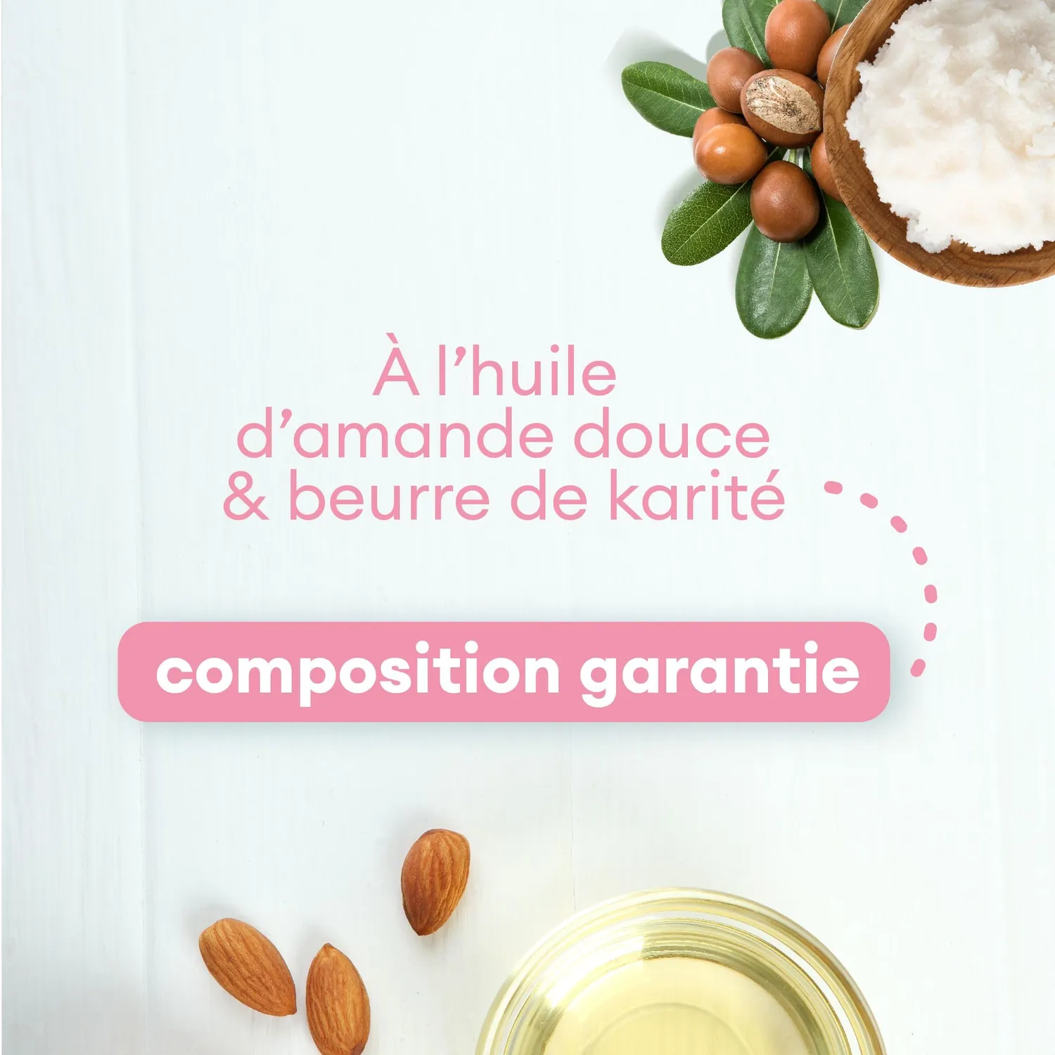 Bébé Cadum Surgras Crème Douche Karité 450 ml peaux sèches