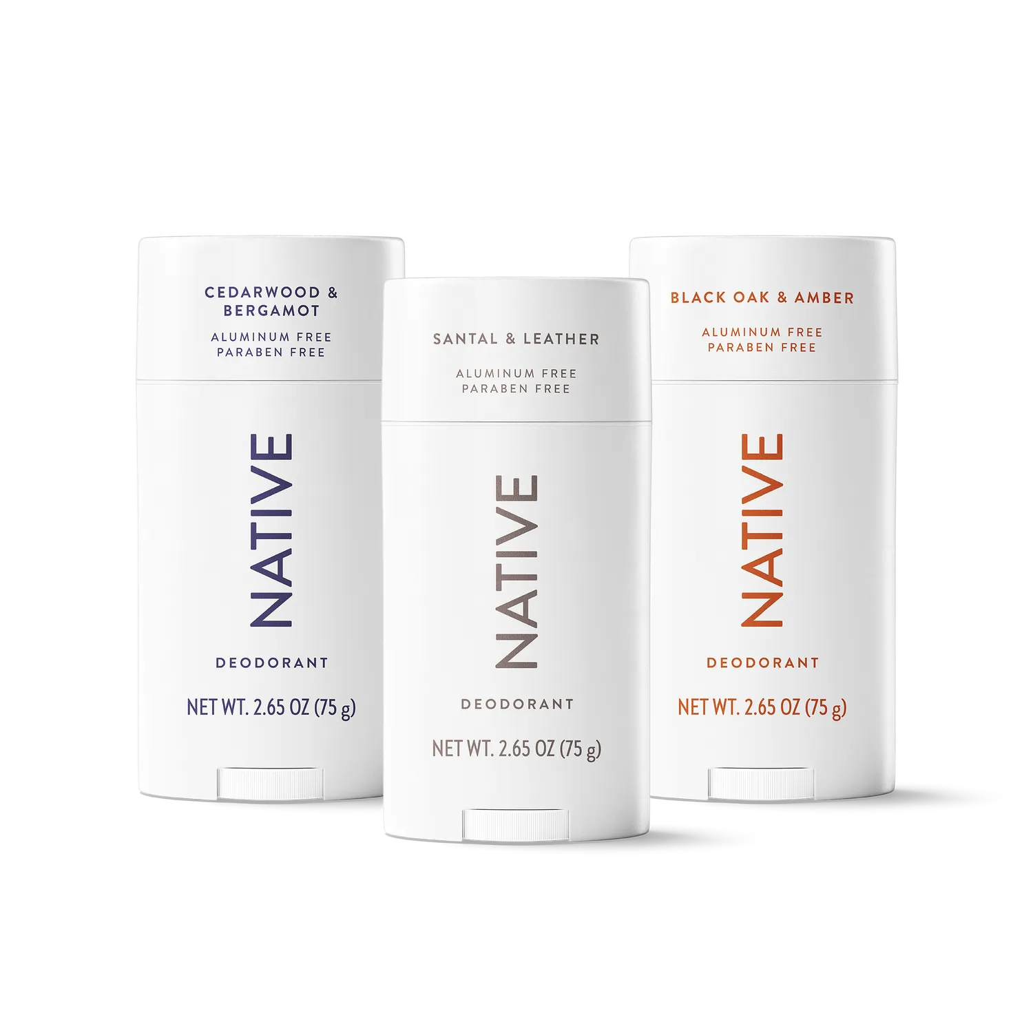 NATIVE Vanilla Vibes lot 3 déodorants fraîcheur