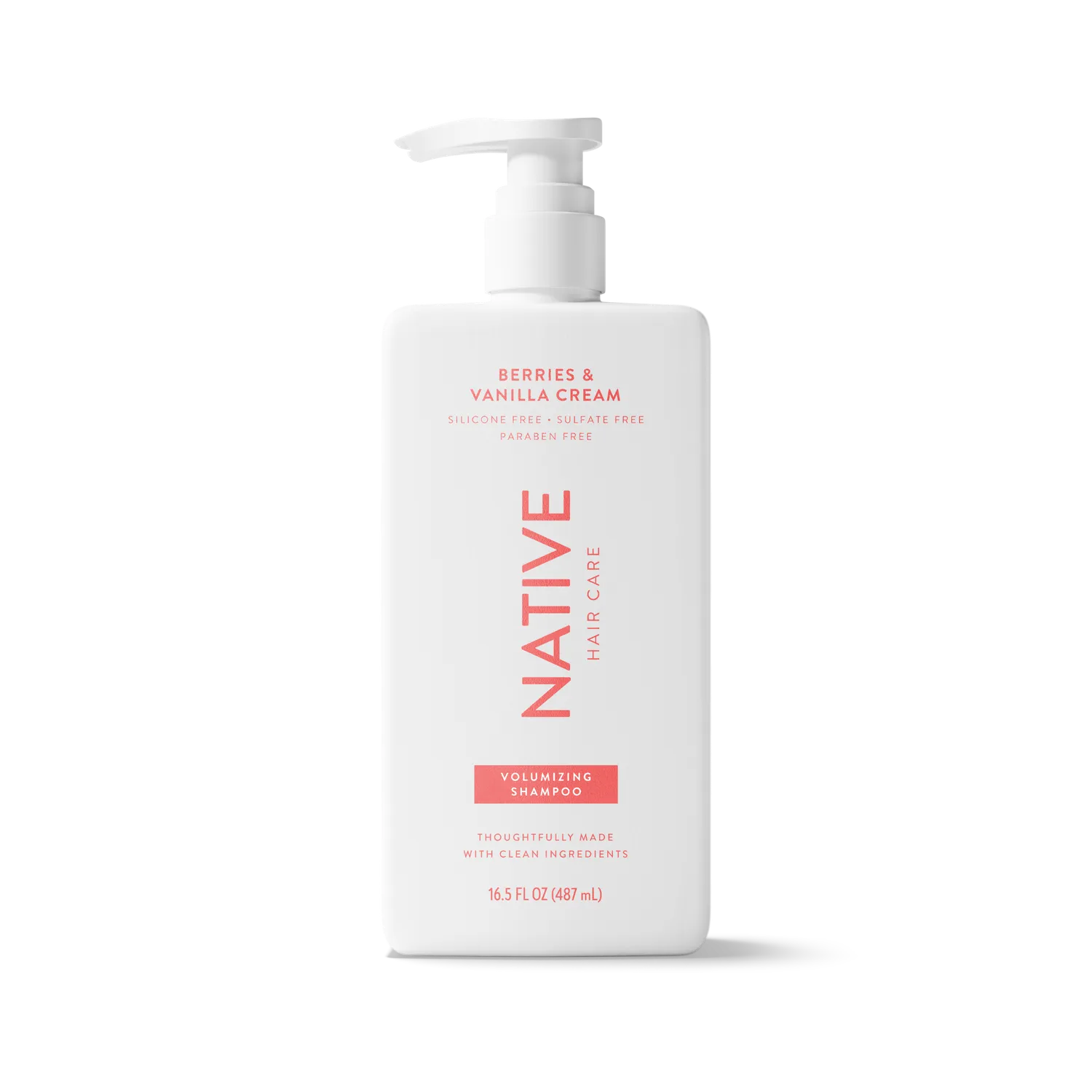 NATIVE Volumizing Shampoing Concombre Menthe 16.5oz volume