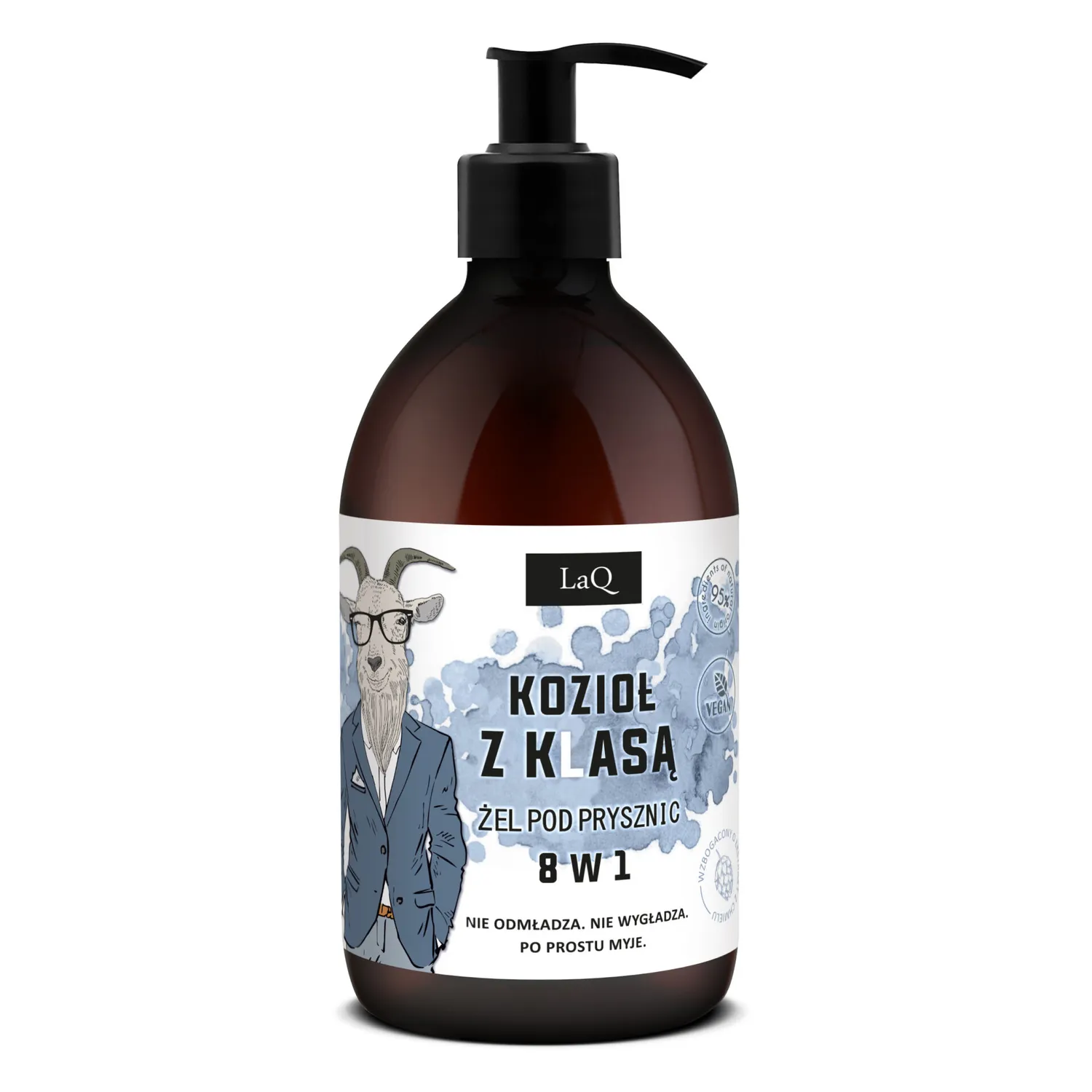 LaQ Koziol coffret homme gel + shampoing + barbe + savon