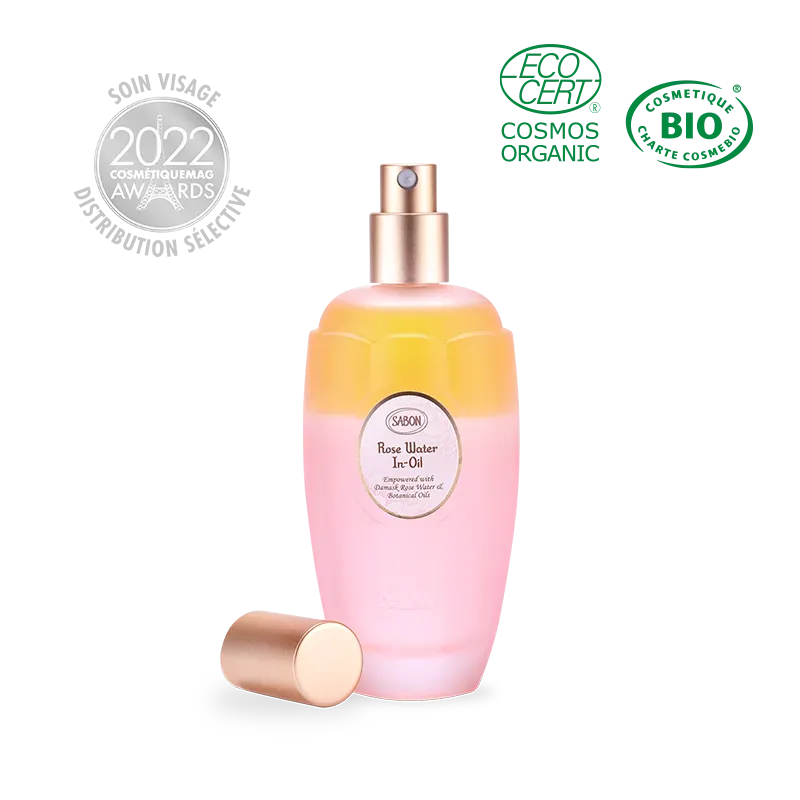 Sabon Rose de Damas Brume Visage 150ml teint glowy