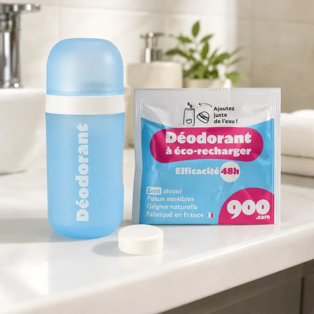 900.care Kit Essai Déo Bille 48H déodorant bille