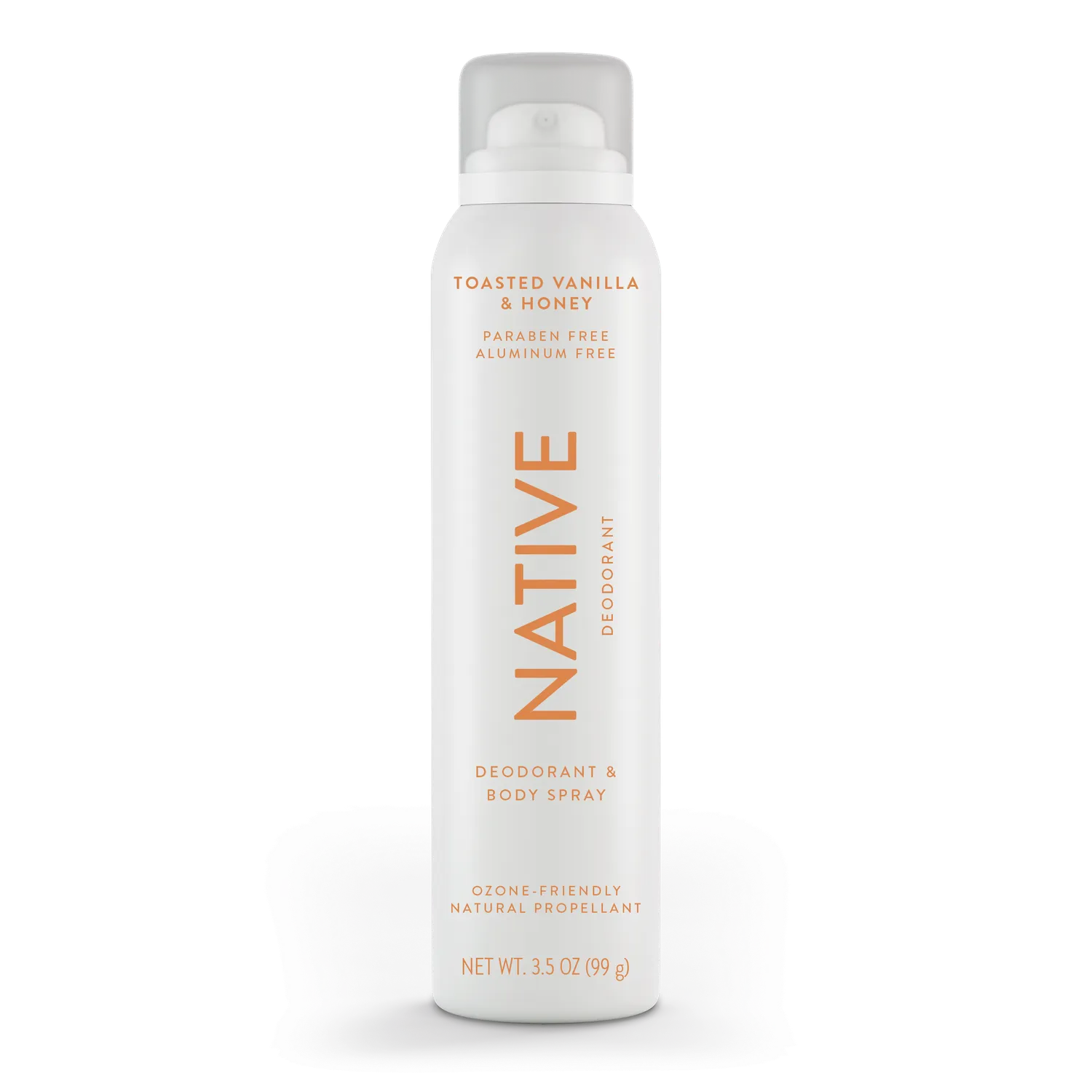 Native Last Chance déodorant spray vanille miel 3.5oz parfum doux