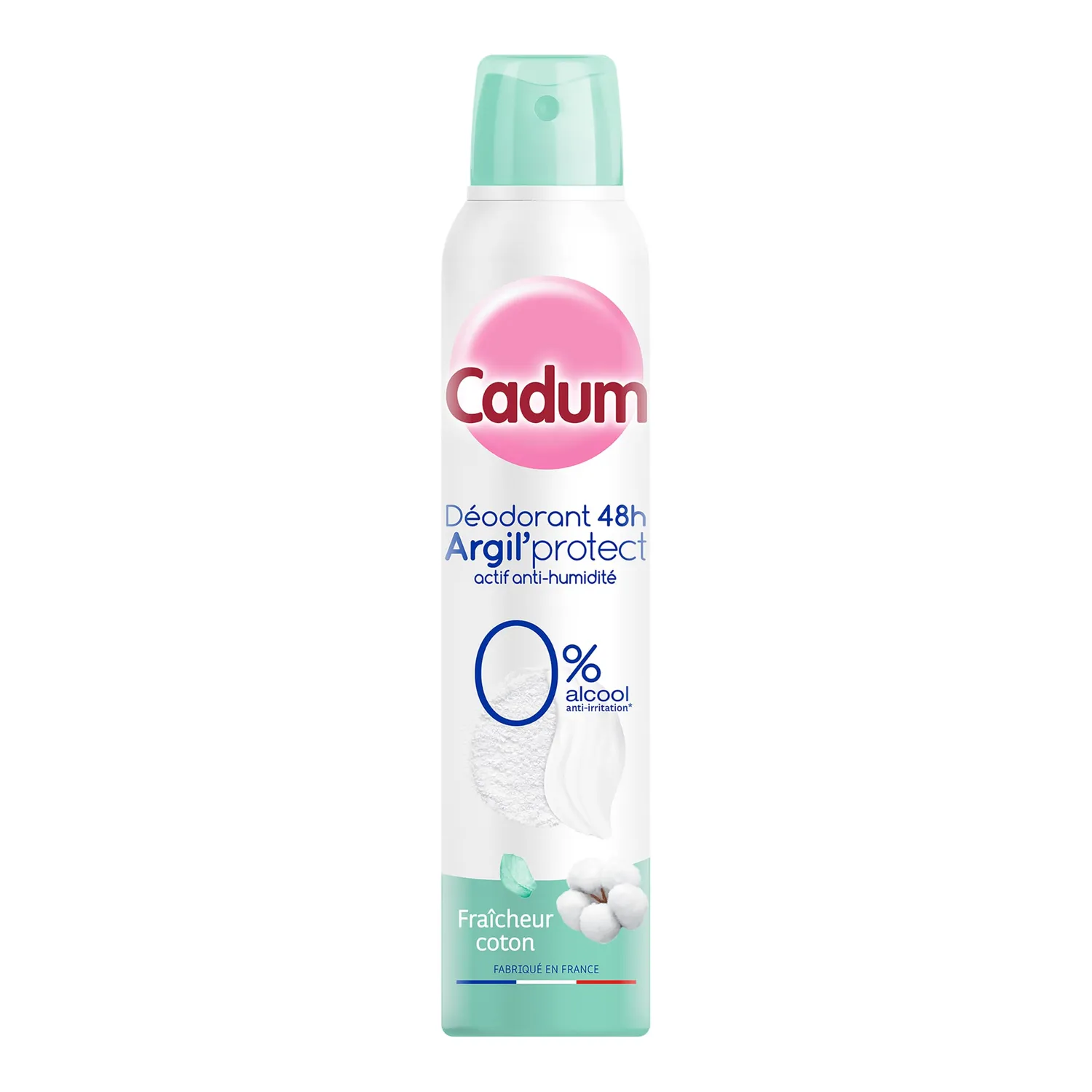 Bébé Cadum Argil'Protect déodorant 48h pivoine 6x200 ml