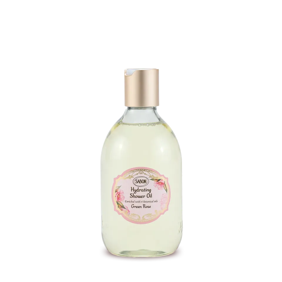Sabon Huile de Douche Hydratante Green Rose 300 ml bleuet