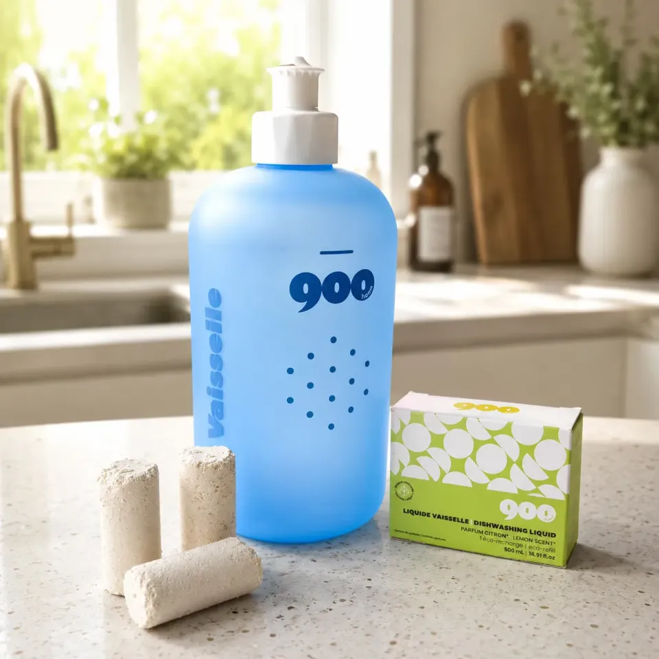 900.care Kit Essai Liquide Vaisselle rechargeable