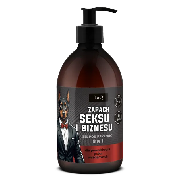 LaQ Sex and Business gel douche homme 8en1 500 ml