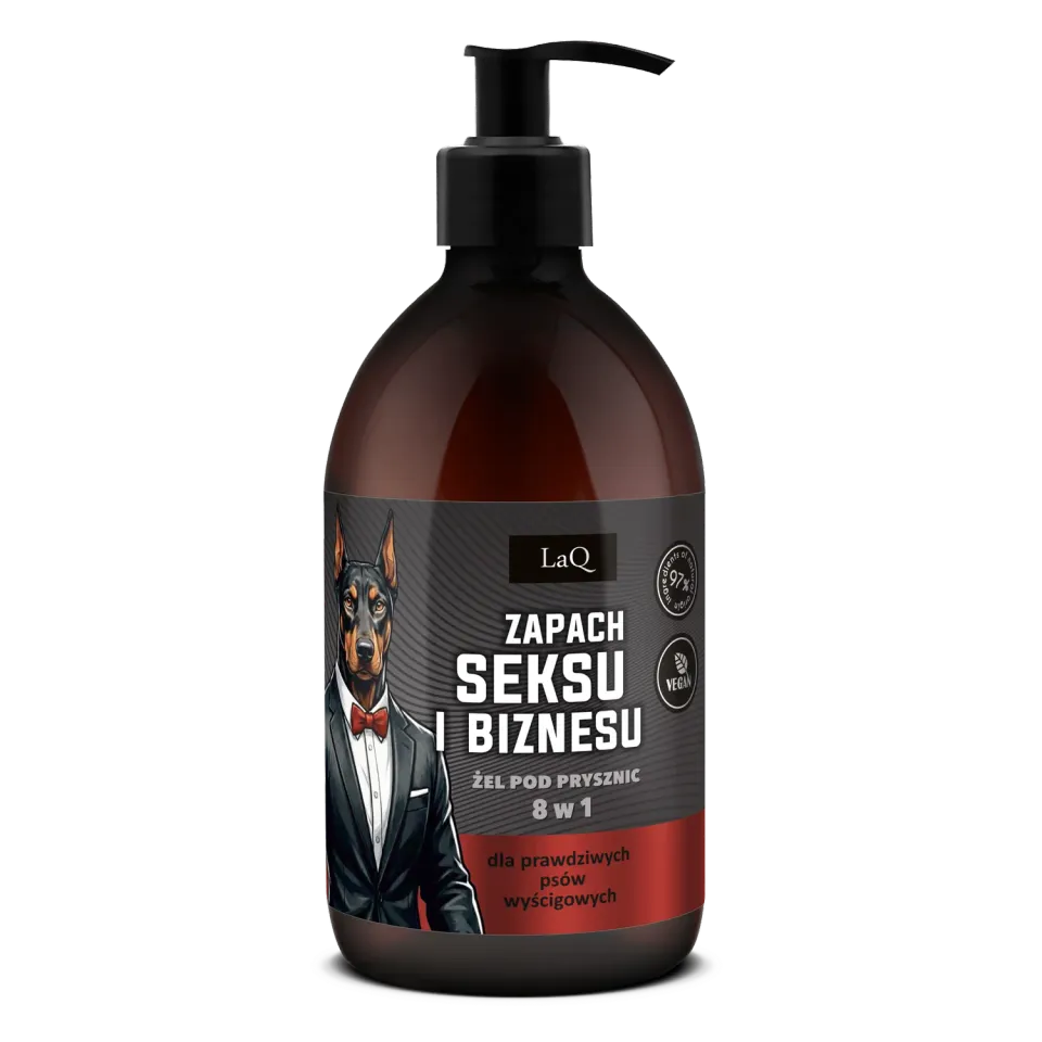 LaQ Sex and Business gel douche homme 8en1 500 ml