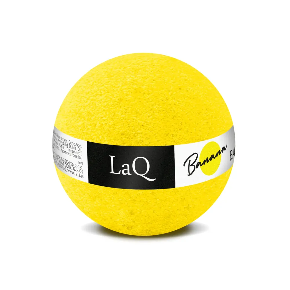 LaQ Banana bombe de bain fruitée banane 120 g