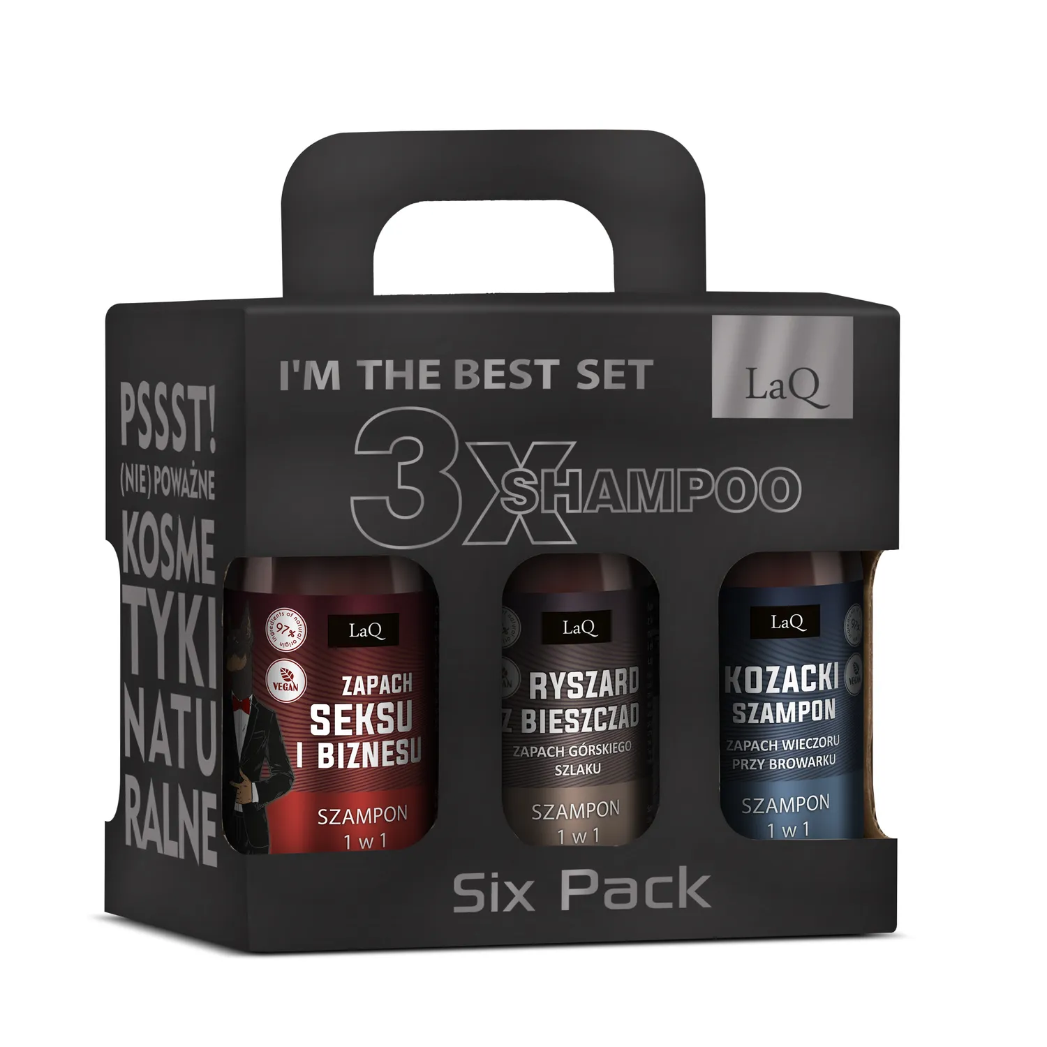 LaQ Samcza Paczka coffret 6 gels homme 6x100ml découverte