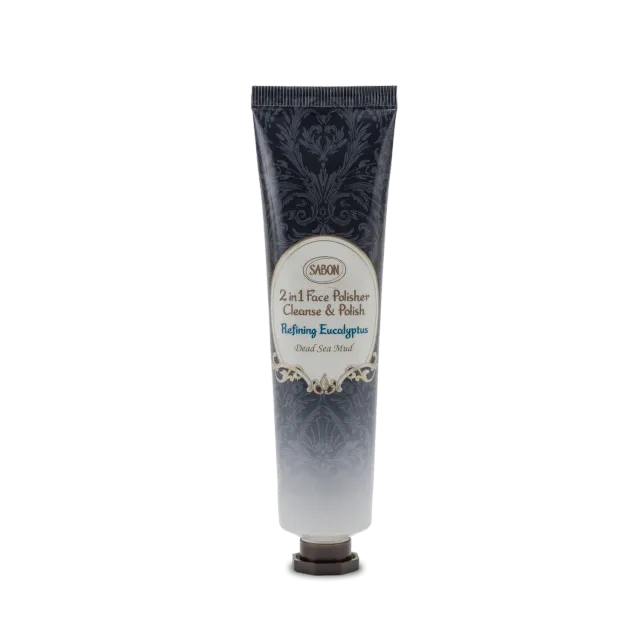 Sabon Eucalyptus Nettoyant Exfoliant gommage visage 60 ml éclat