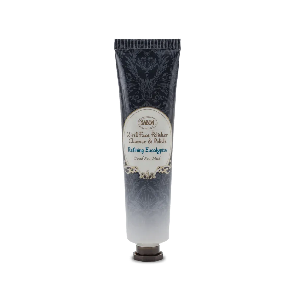 Sabon Eucalyptus Nettoyant Exfoliant gommage visage 60 ml éclat
