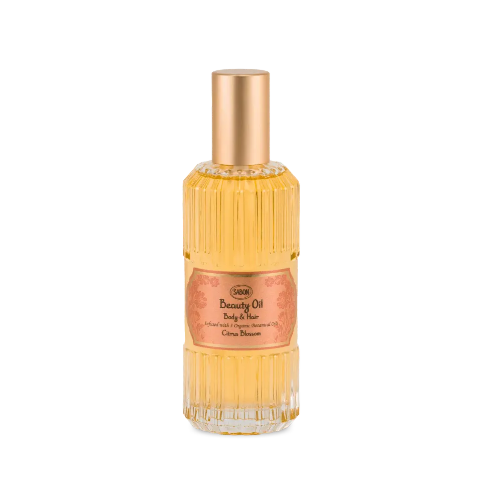 Sabon Citrus Blossom huile corps et cheveux 100ml légère