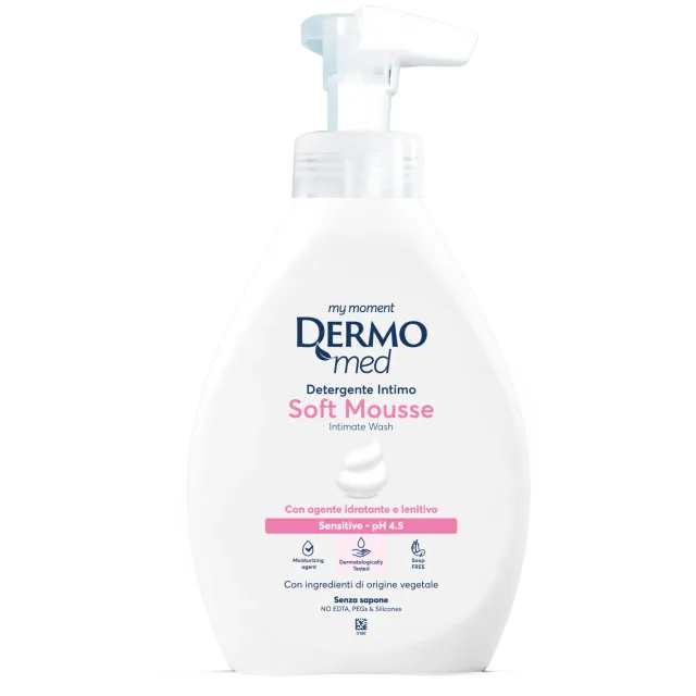 Dermomed Soft Mousse Sensitive mousse intime pH 4.5