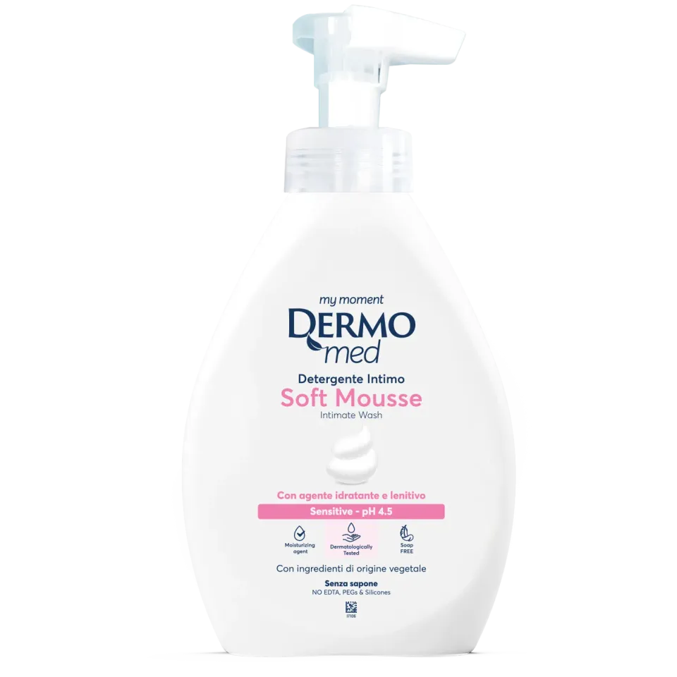 Dermomed Soft Mousse Sensitive mousse intime pH 4.5