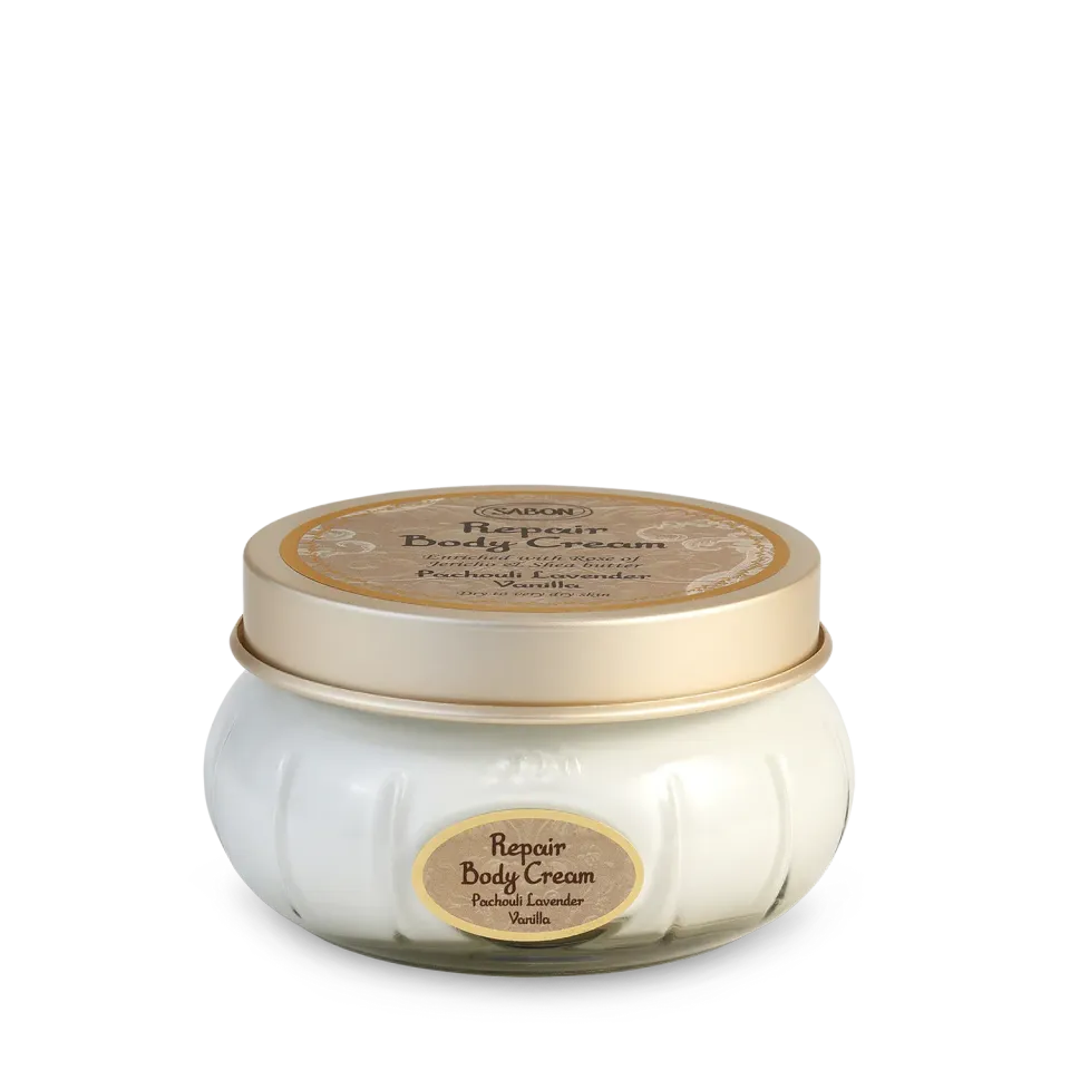 Sabon Patchouli Lavender Vanilla crème corps 200ml vegan