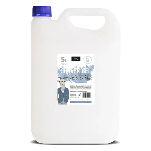 LaQ Koziol z Klasą gel douche homme 5000 ml menthe