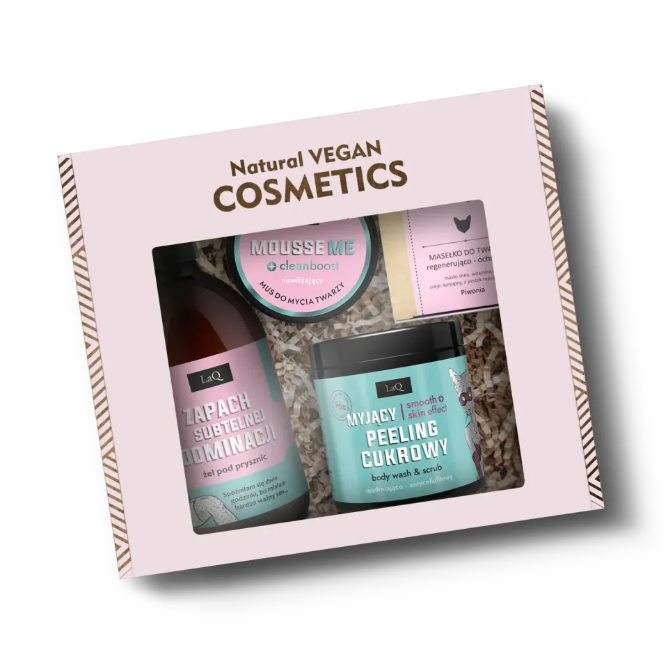LaQ Pivoine coffret corps et visage 4 pièces pivoine