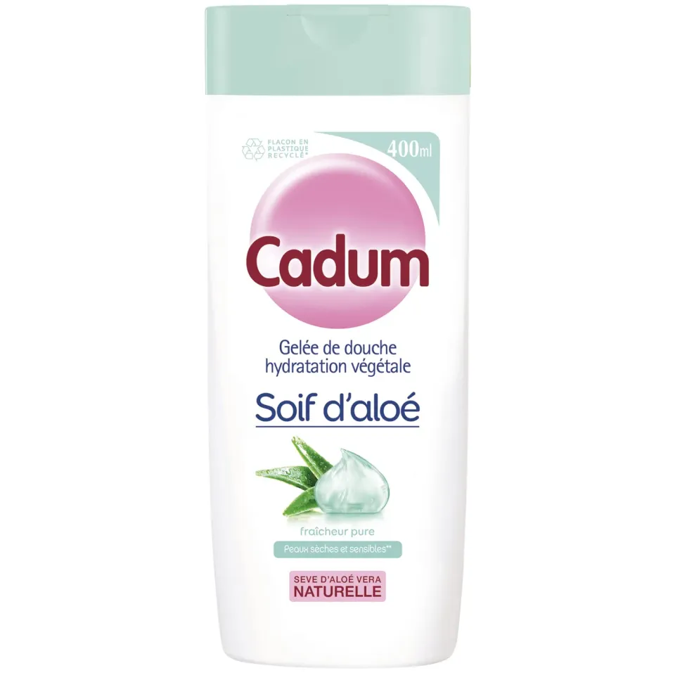 Bébé Cadum Soif d'Aloé gelée de douche 400ml aloe vera