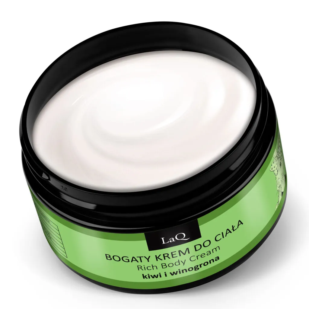 LaQ Kiwi & Grape crème corps 200 ml nourrissante