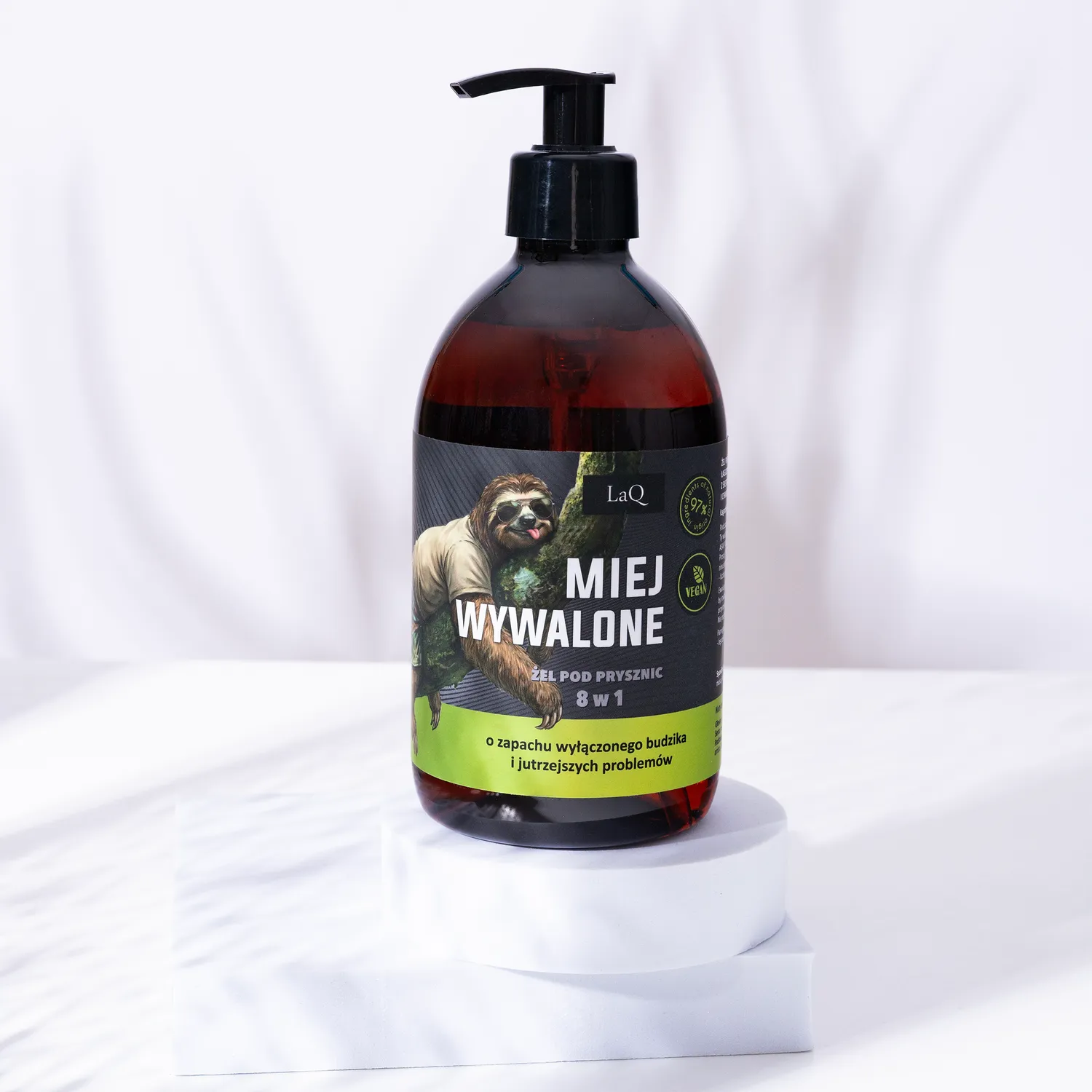 LaQ Miej Wywalone gel douche homme 8 en 1 500 ml chanvre