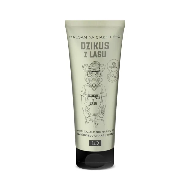 LaQ Dzikus z Lasu lait corps homme 200 ml chêne et chanvre