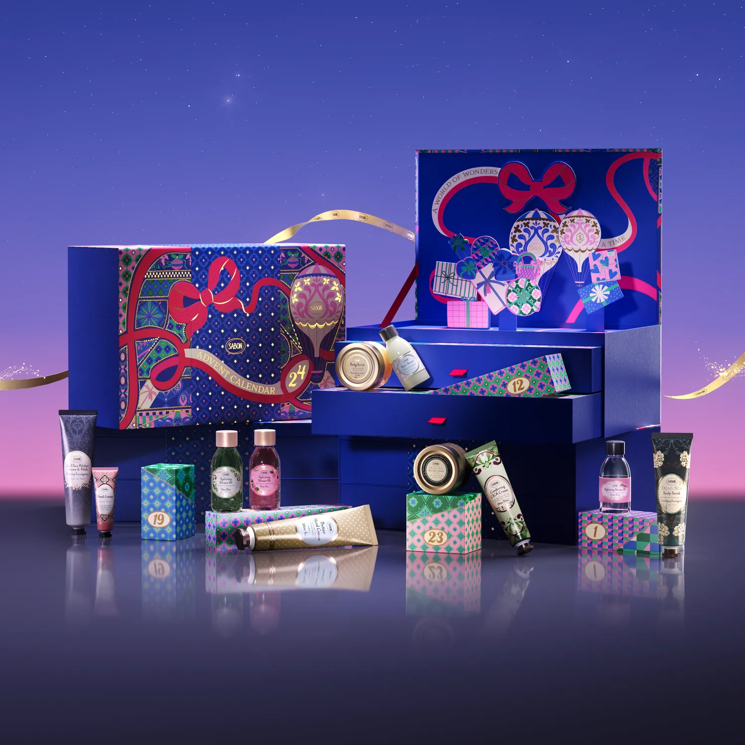 Sabon Calendrier de l'Avent 2026 24 jours soins corps