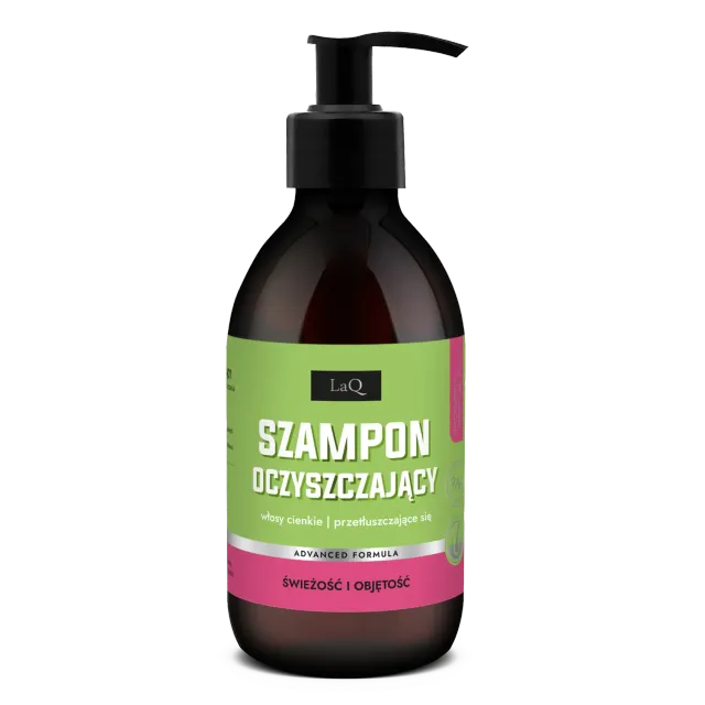LaQ Kiwi shampoing purifiant cheveux gras 300 ml