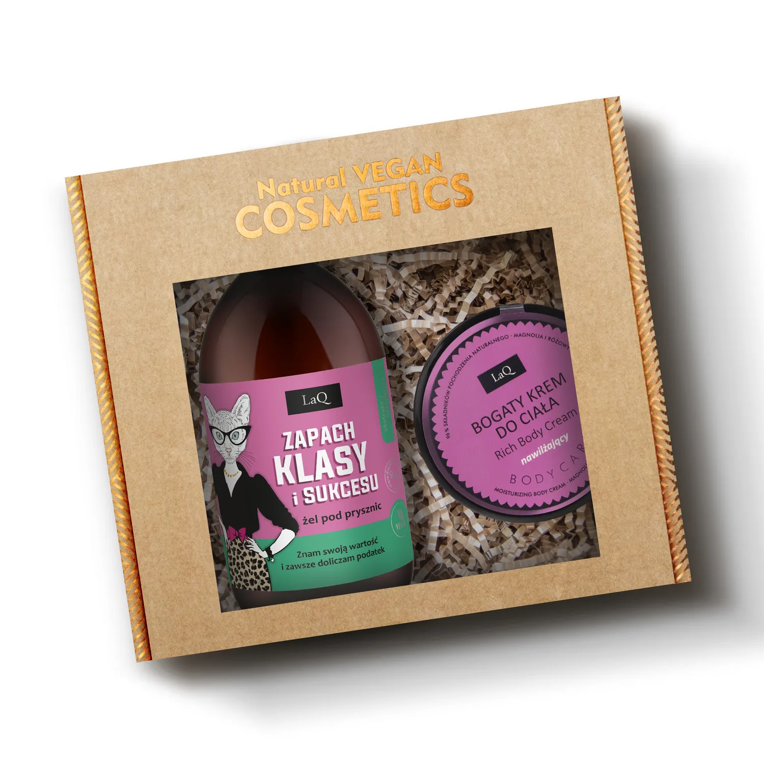LaQ Gel de la Crème Magnolia coffret douche et corps