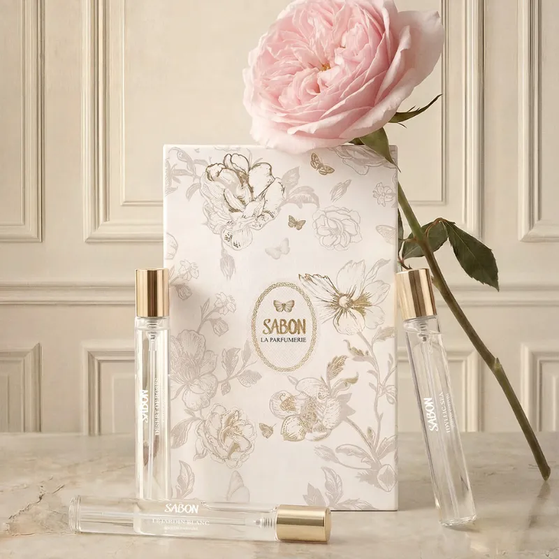 Sabon coffret découverte eau de parfum 3x8 ml floral