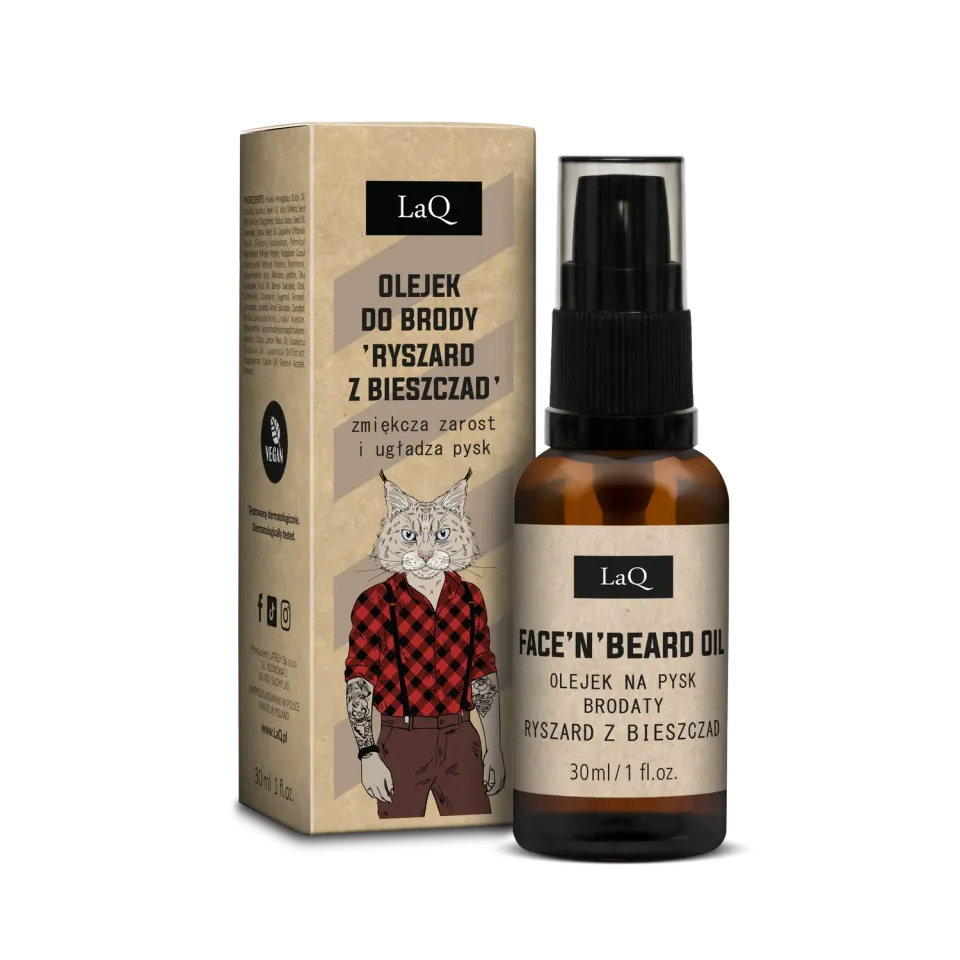 LaQ Lynx Ryszard z Bieszczad huile barbe 30 ml