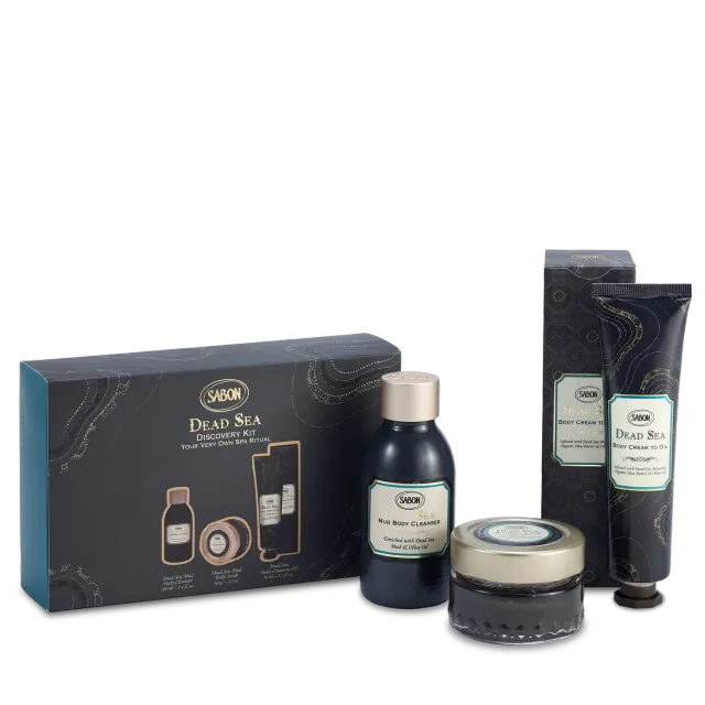 Sabon Dead Sea kit découverte corps 3 soins mer morte