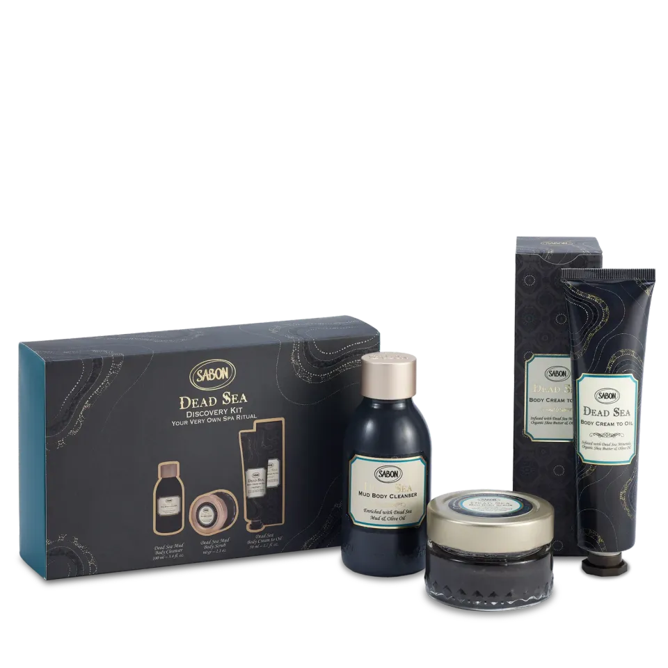 Sabon Dead Sea kit découverte corps 3 soins mer morte