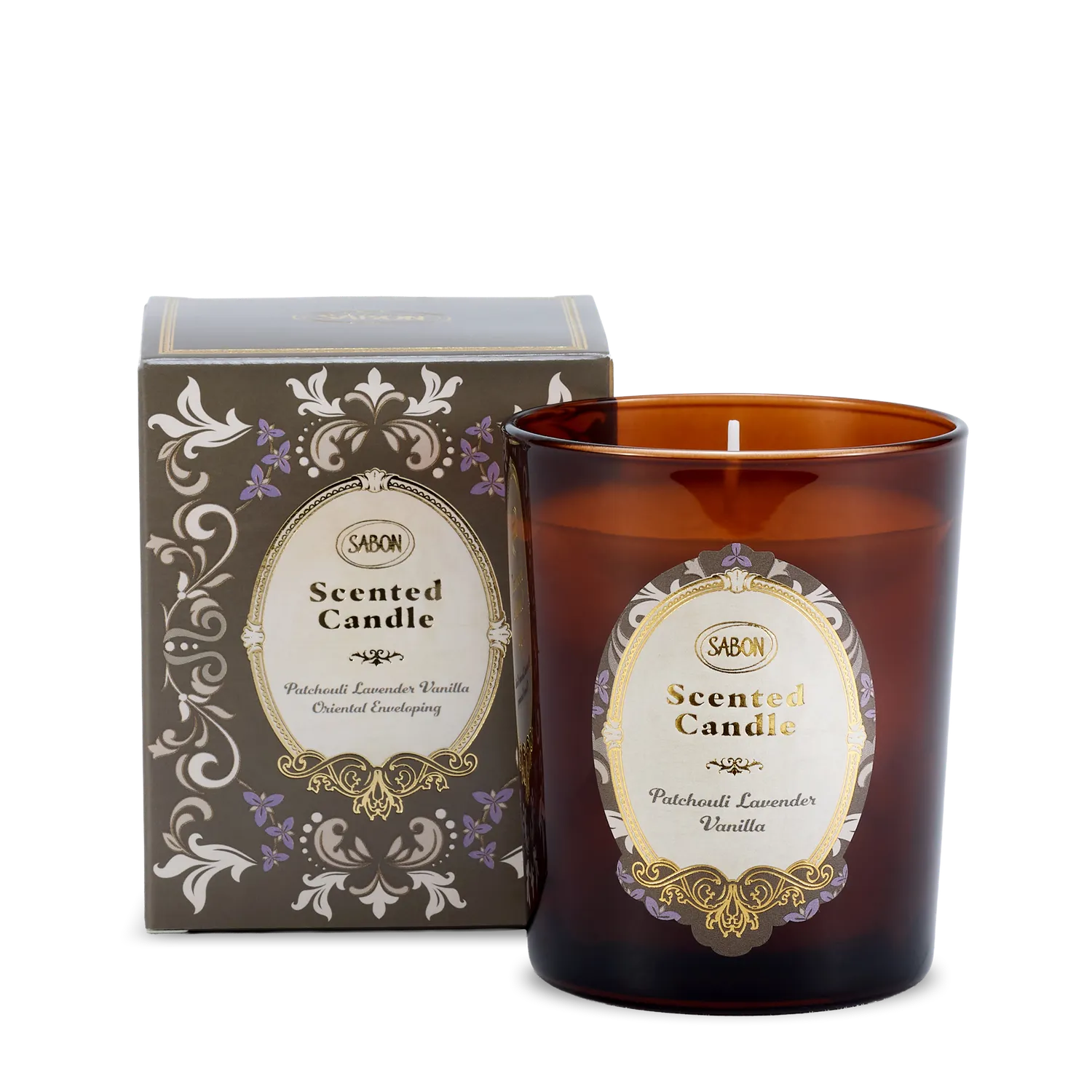 Sabon Patchouli Lavender Vanilla bougie parfumée