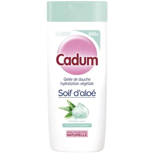Bébé Cadum Soif d'Aloé gelée de douche 400ml aloe vera