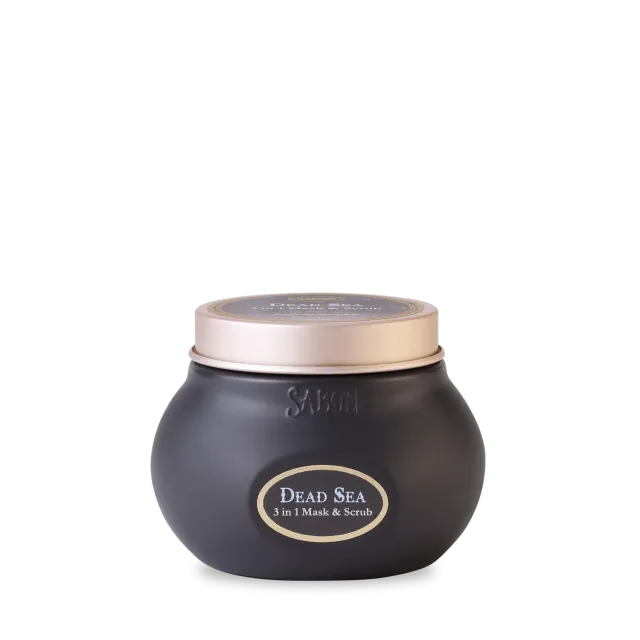 Sabon Dead Sea masque gommage visage 200 ml boue
