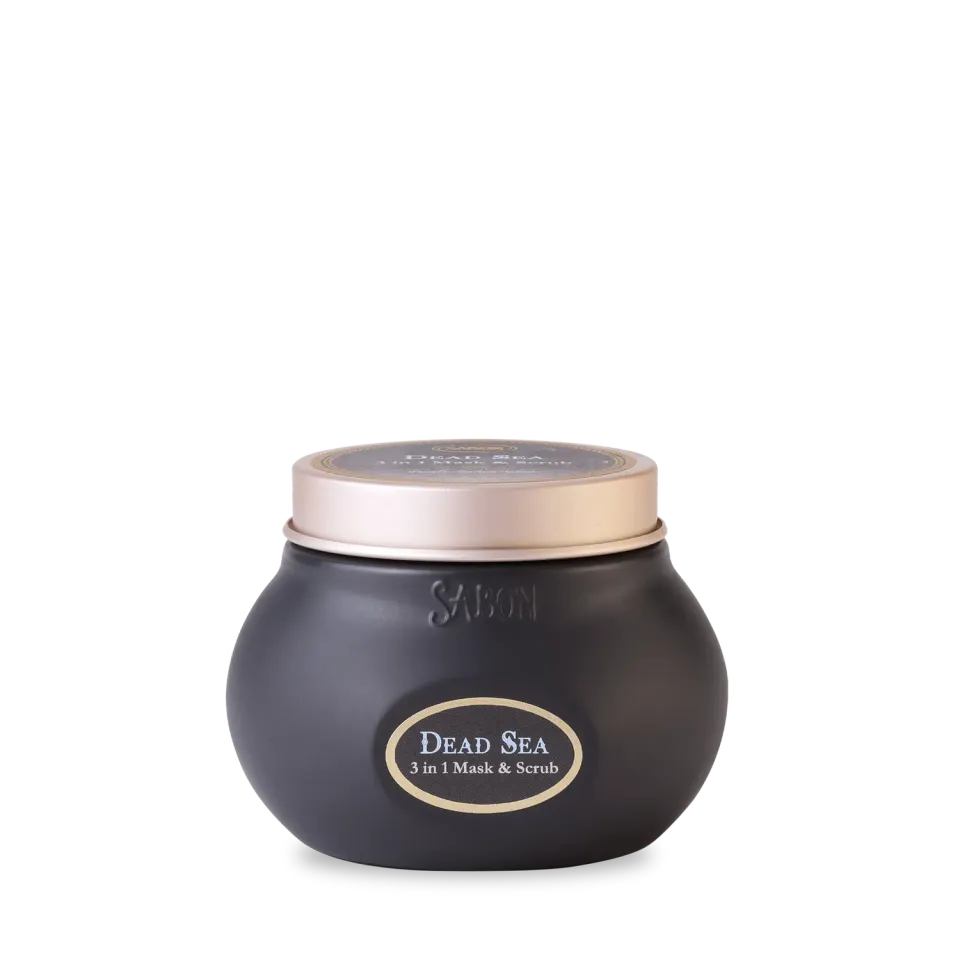 Sabon Dead Sea masque gommage visage 200 ml boue