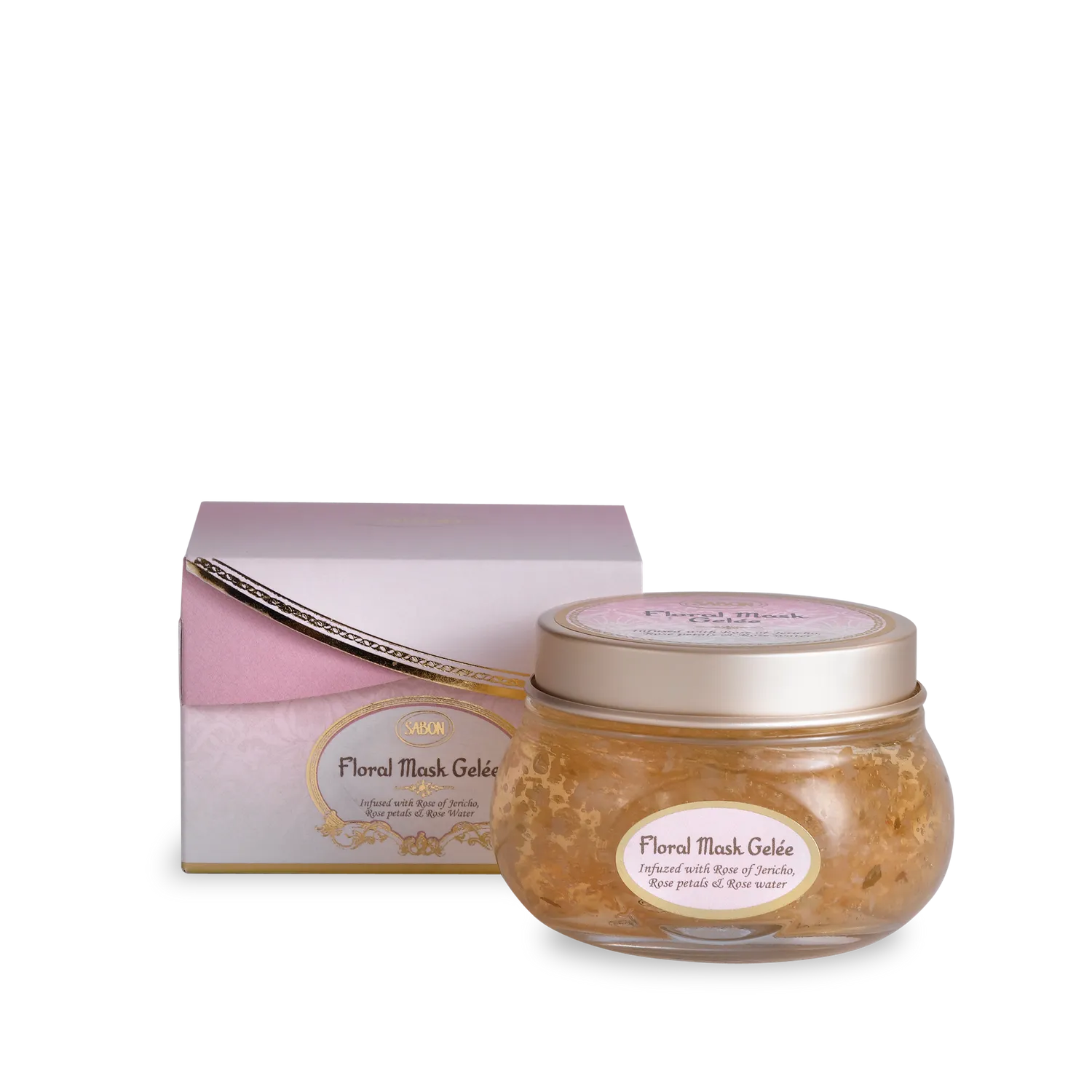 Sabon Rose masque visage gelée 125ml hydratant