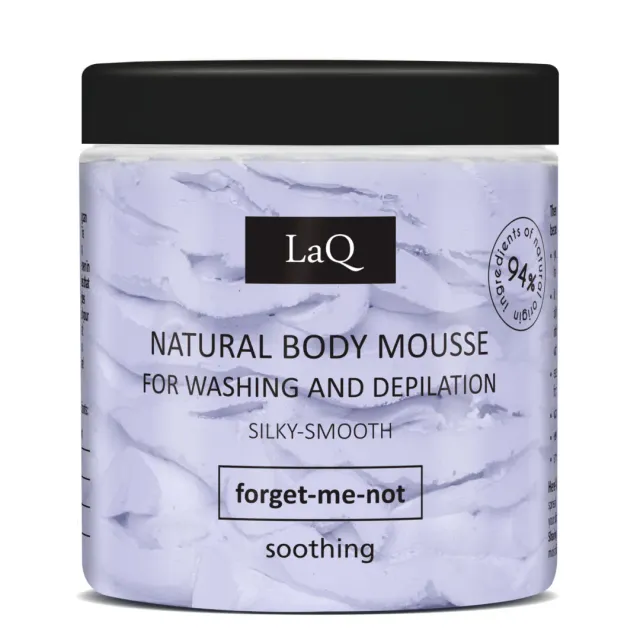 LaQ Forget-me-not mousse lavante dépilatoire 100 g douce