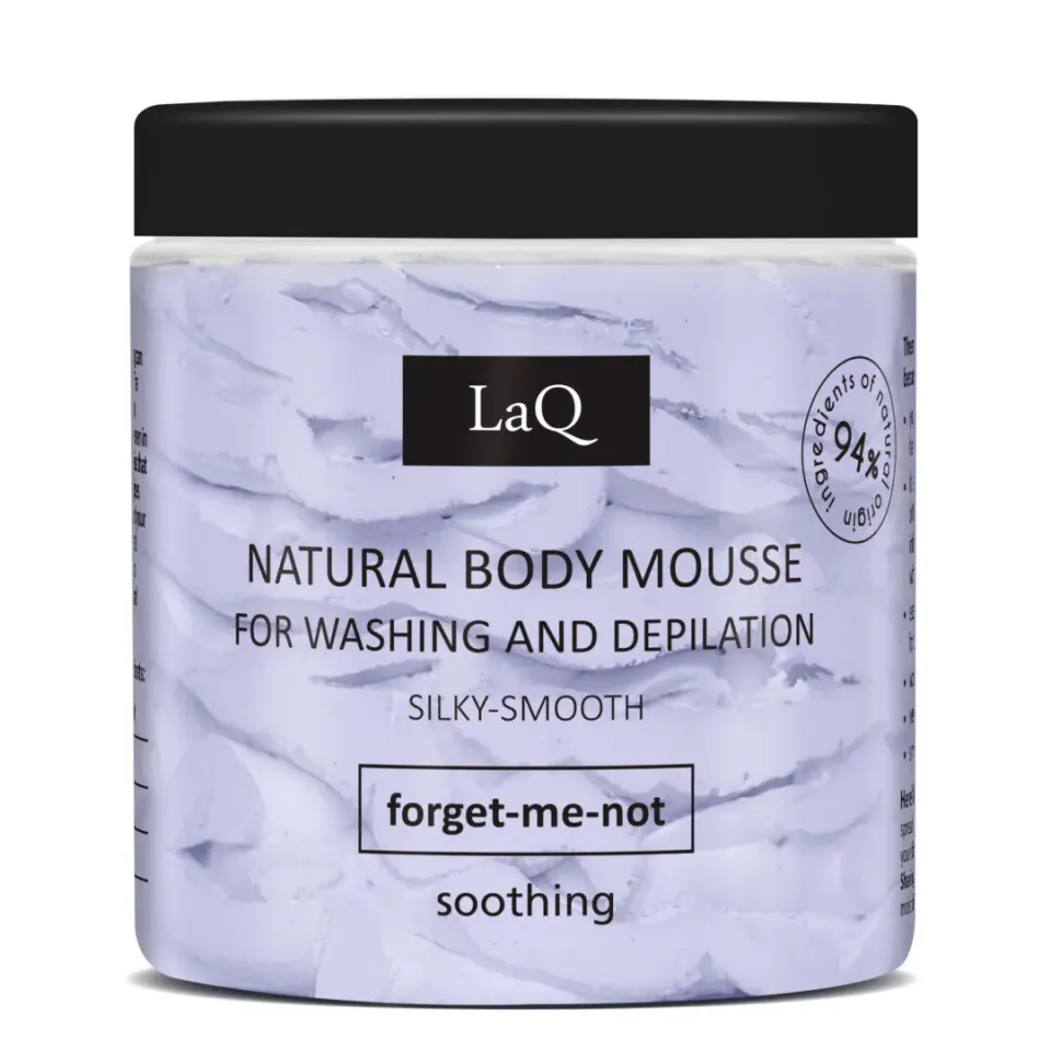 LaQ Forget-me-not mousse lavante dépilatoire 100 g douce