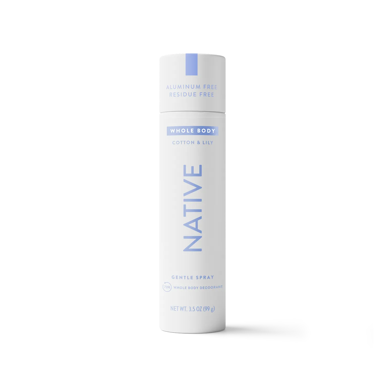 Native déo corps entier coco vanille 3,5 oz 72h