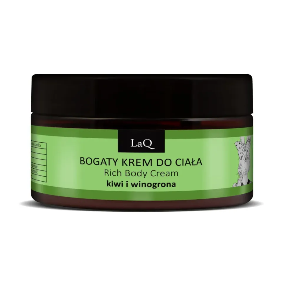 LaQ Kiwi & Grape crème corps 200 ml nourrissante