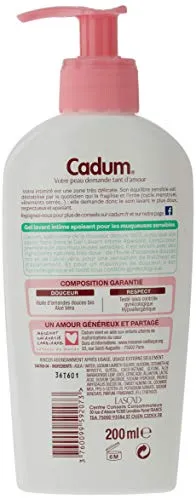 Bébé Cadum Soin Intime gel apaisant 200 ml bio