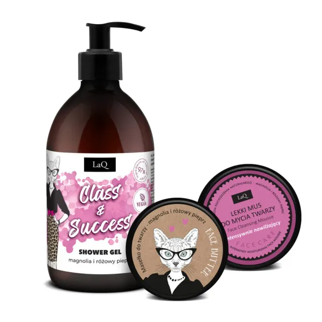 LaQ Magnolia Poivre Rose coffret soins 3 pièces femme