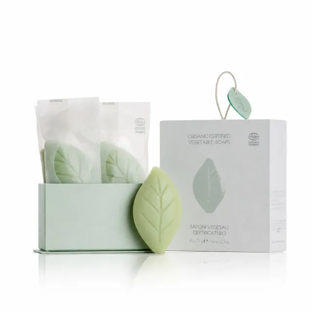 Osmé savons feuille coffret cadeau bio 4x35 g