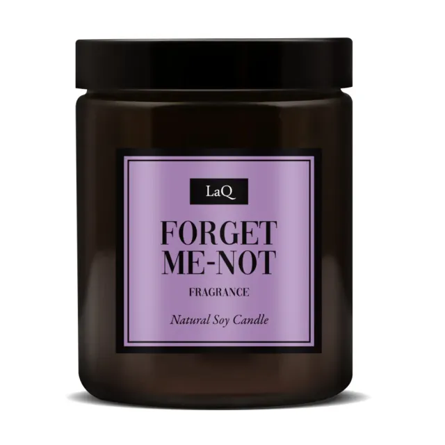 LaQ Forget-Me-Not bougie massage soja myosotis 180 ml
