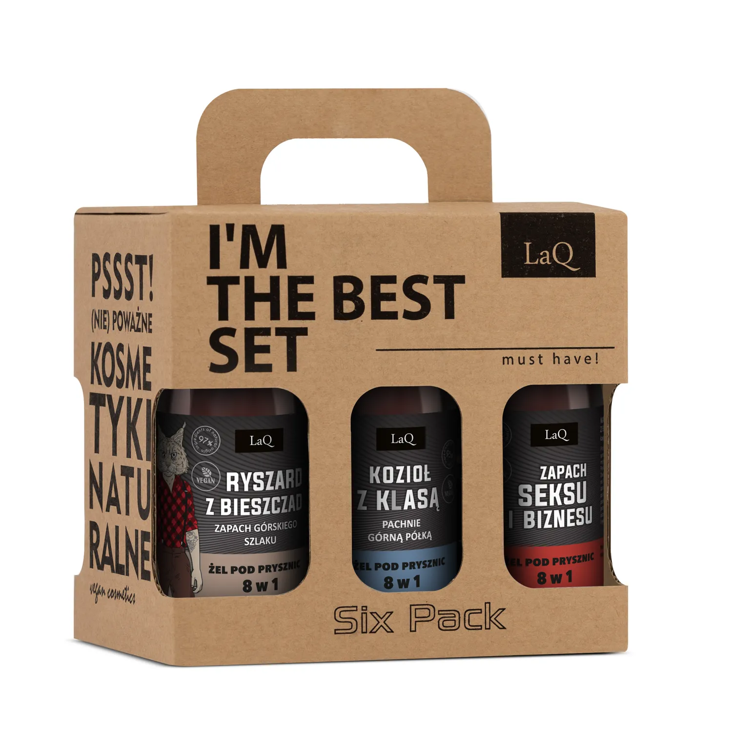 LaQ Piekna i Bestia coffret duo 6 gels 100 ml
